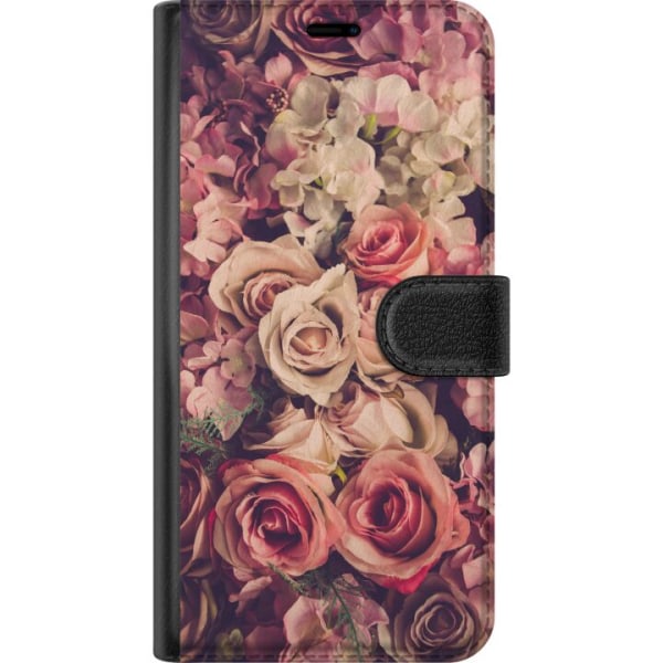 Samsung Galaxy A40 Lommeboketui Blomster