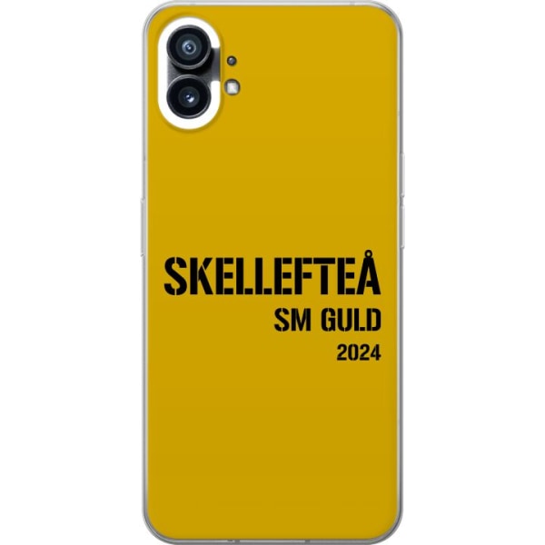 Nothing Phone (1) Läpinäkyvä kuori Skellefteå SM KULTA