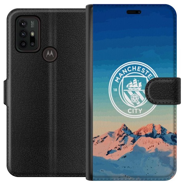 Motorola Moto G30 Tegnebogsetui Manchester City