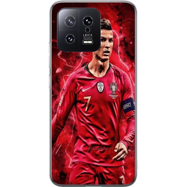 Xiaomi 13 Gjennomsiktig deksel Ronaldo Ferdigheter - CR7 Design for Ekte Supportere