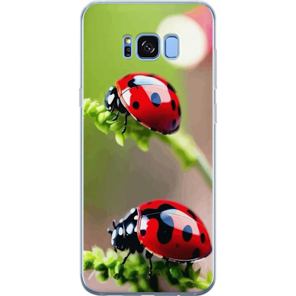 Samsung Galaxy S8 Gennemsigtig cover Ladybug Insekt Held Symbol Naturlig Motiv Populær Grafisk Motiv Dekoration Sommer Tur