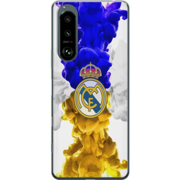 Sony Xperia 5 III Gennemsigtig cover Real Madrid Farver