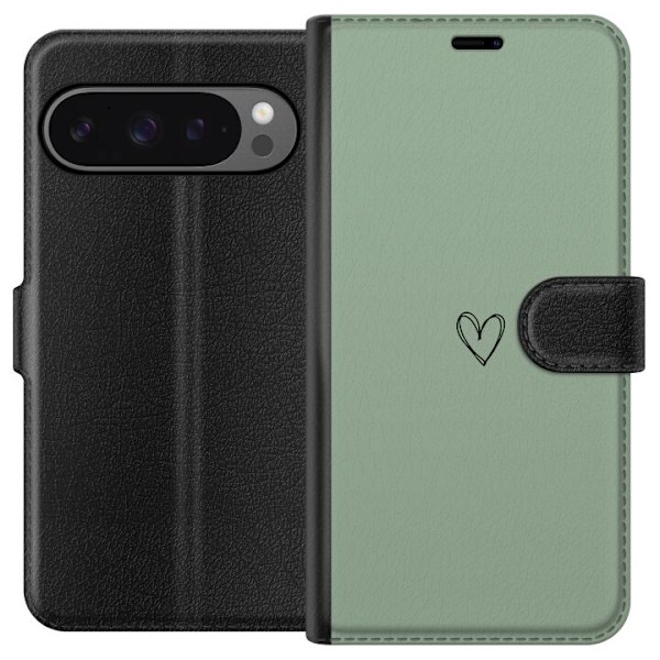 Google Pixel 9 Pro XL Lompakkokotelo Sydän