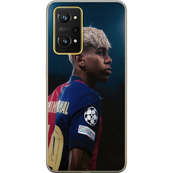 Realme GT Neo 3T Läpinäkyvä kuori Lamine Yamal - Barcelonan