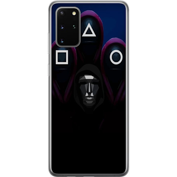 Samsung Galaxy S20+ Läpinäkyvä kuori Squid Game Kausi 3 Uudet Ikoni Suosittu Sarja TV Motiivi Aasialainen Draama Trendikäs Graafinen Suunnittelu