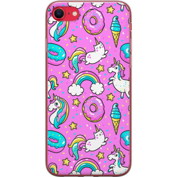 Apple iPhone 7 Cover / Mobilcover - Unicorn
