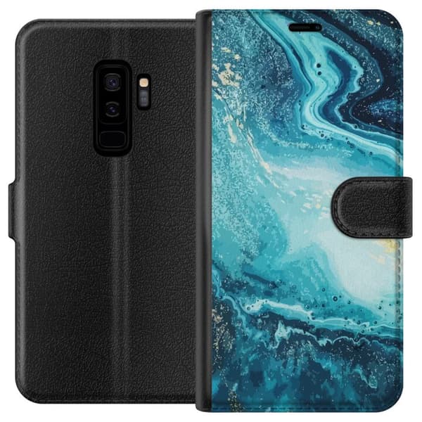 Kompatibel Tegnebogsetui til Samsung Galaxy S9+ Kunstmønster
