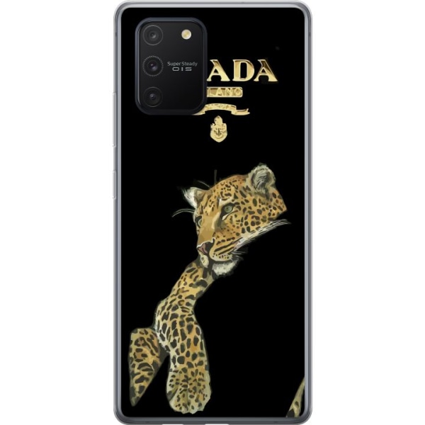 Samsung Galaxy S10 Lite Genomskinligt Skal Prada Leopard