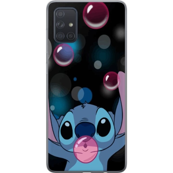 Samsung Galaxy A71 Läpinäkyvä kuori Stitch