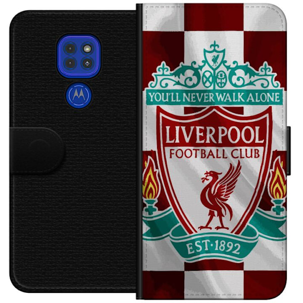 Motorola Moto G9 Play Tegnebogsetui Liverpool FC