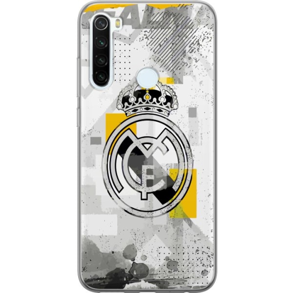 Xiaomi Redmi Note 8 Gennemsigtig cover Real Madrid