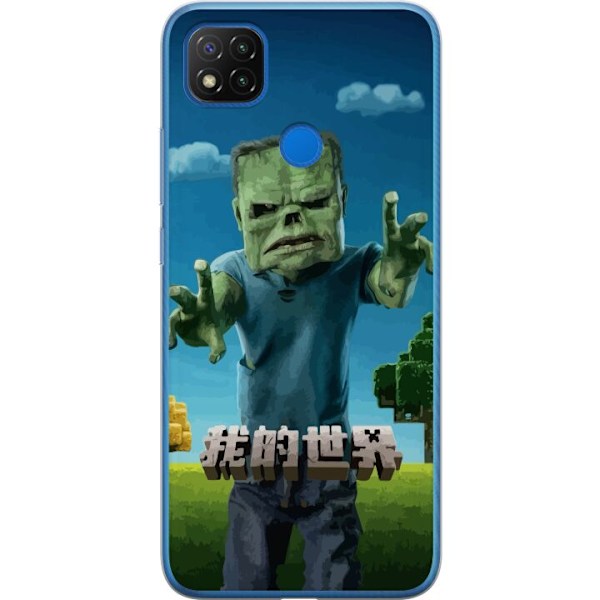 Xiaomi Redmi 9C Genomskinligt Skal A Minecraft Movie