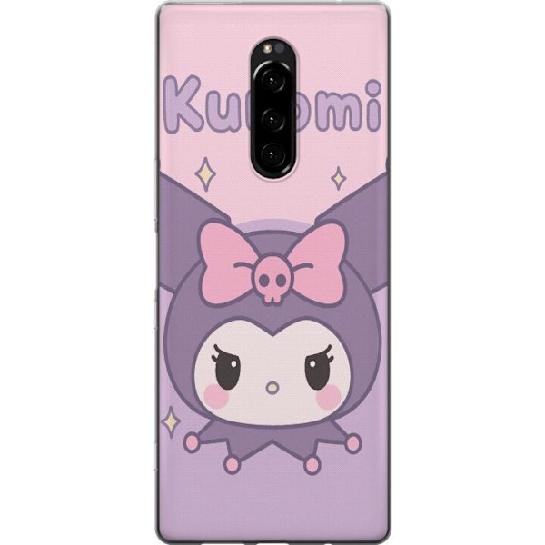 Sony Xperia 1 Läpinäkyvä kuori Kuromi Kawaii