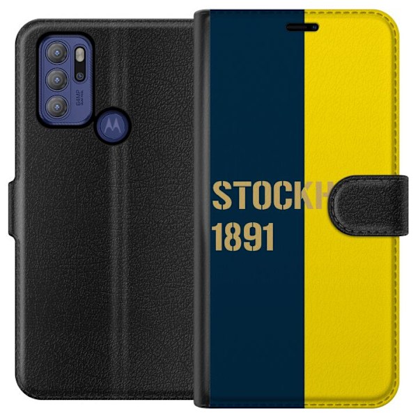 Motorola Moto G60S Lompakkokotelo Stockholm 1891