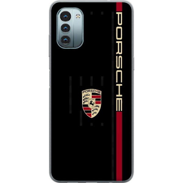 Nokia G11 Genomskinligt Skal Porsche