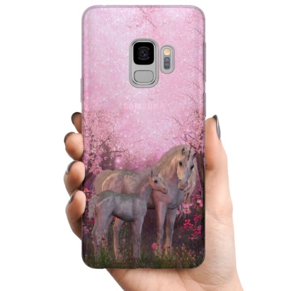 Samsung Galaxy S9 TPU Mobildeksel Unicorn