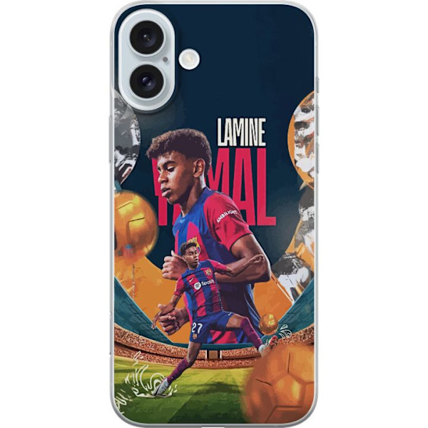 Apple iPhone 16 Plus Gennemsigtig cover Lamine Yamal