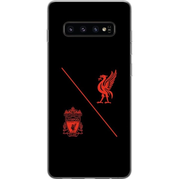 Samsung Galaxy S10 Gennemsigtig cover Liverpool L.F.C.