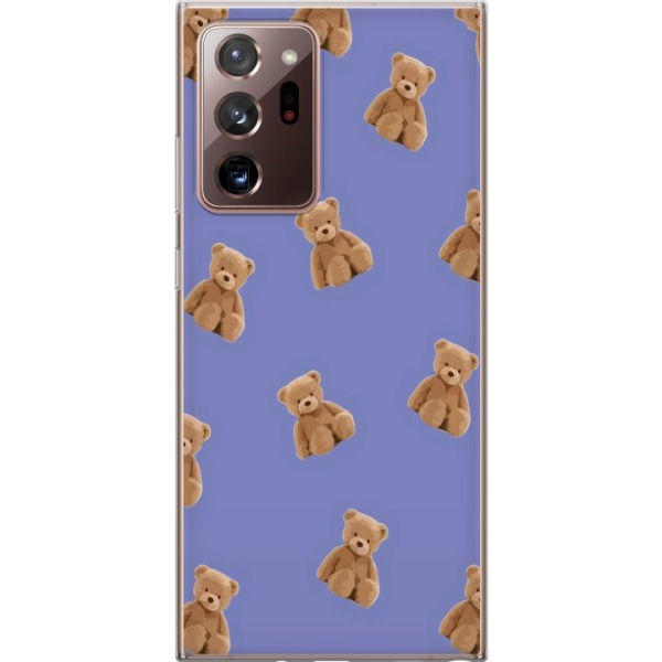 Samsung Galaxy Note20 Ultra Gennemsigtig cover Flyvende bjørn
