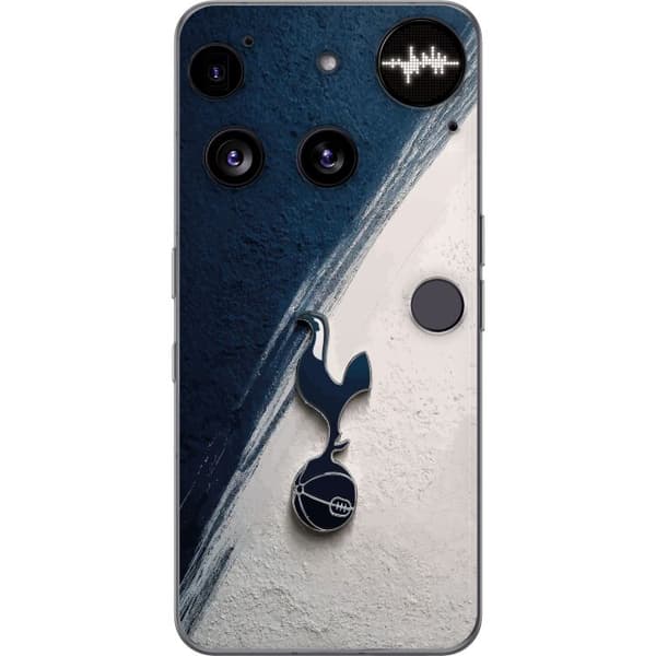 Kompatibelt Mobildeksel til Nothing Phone (3) Tottenham Hotspur-emblemet i minimalistisk mørk design blå