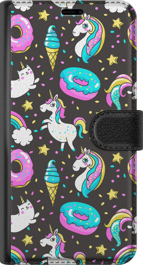Kompatibelt Plånboksfodral till Apple iPhone 12 Unicorn