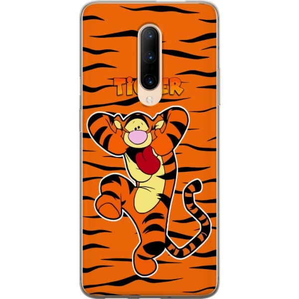 OnePlus 7 Pro Gennemsigtig cover Tiger