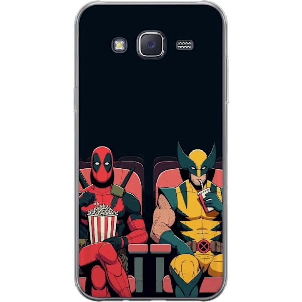 Samsung Galaxy J5 Gennemsigtig cover Deadpool & Wolverine