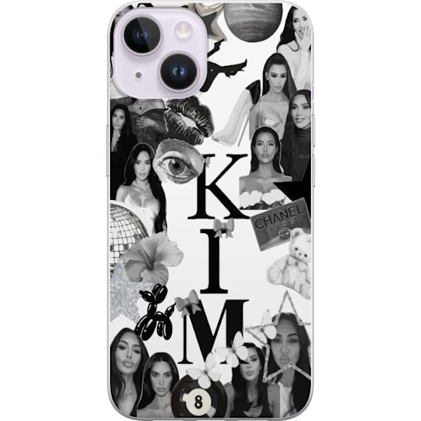 Apple iPhone 15 Läpinäkyvä kuori Kim Kardashian – Aesthet