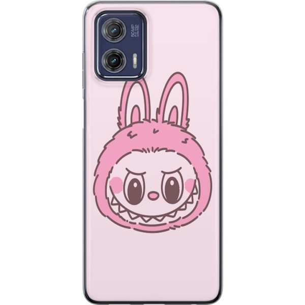 Motorola Moto G73 Läpinäkyvä kuori Labubu Eläinradan Bunny-versio