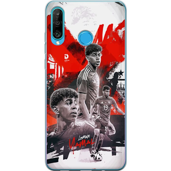 Huawei P30 lite Gennemsigtig cover Lamine Yamal