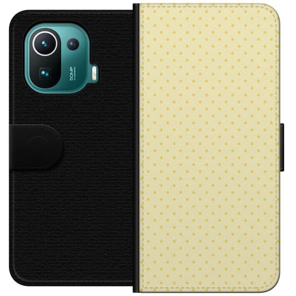 Kompatibelt Lommeboketui til Xiaomi Mi 11 Pro Gule solflekker gul