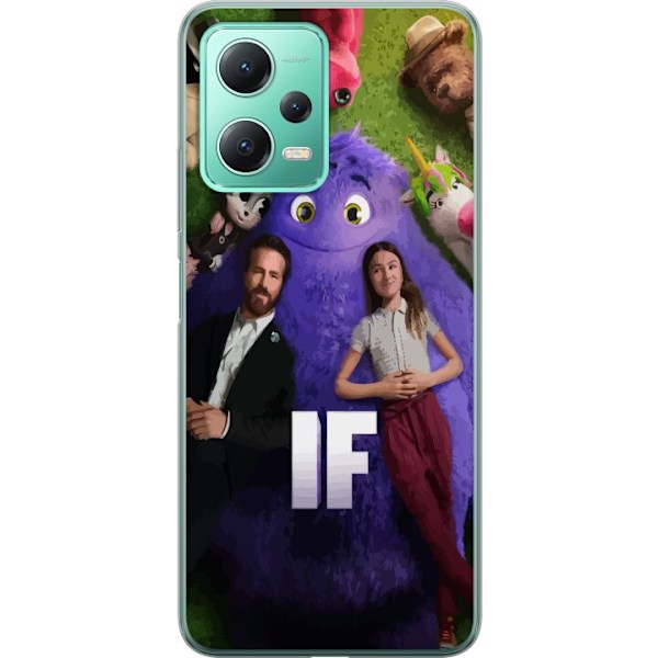 Xiaomi Redmi Note 12 Läpinäkyvä kuori IF: Låtsaskompisar