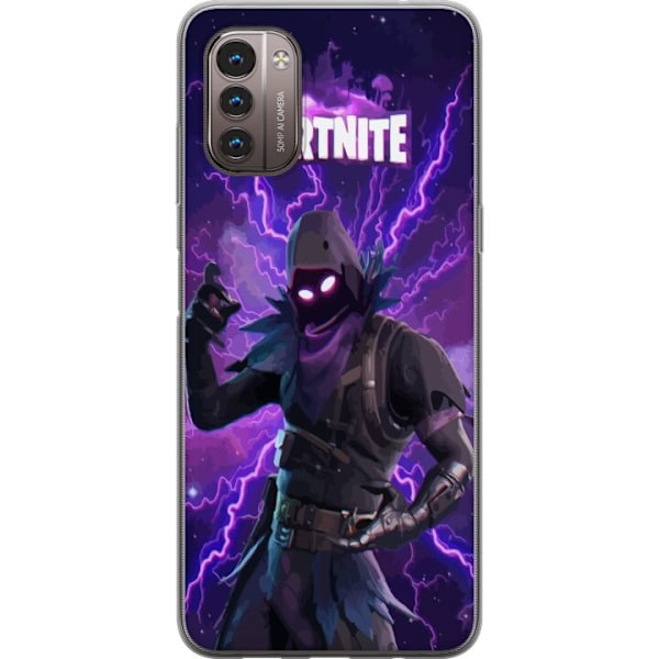 Nokia G21 Gennemsigtig cover Fortnite Raven