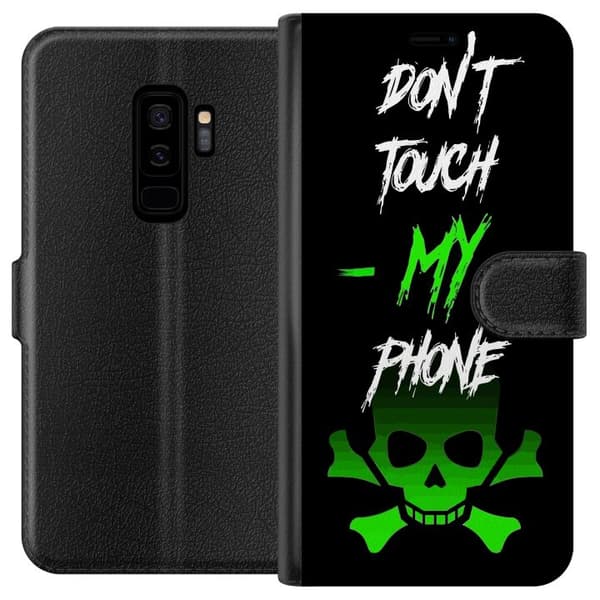 Kompatibel Tegnebogsetui til Samsung Galaxy S9+ Rør ikke min telefon