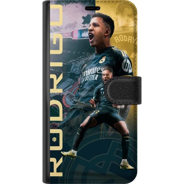 Kompatibel Tegnebogsetui til Apple iPhone 13 mini Rodrigo Fodboldspiller Real Madrid