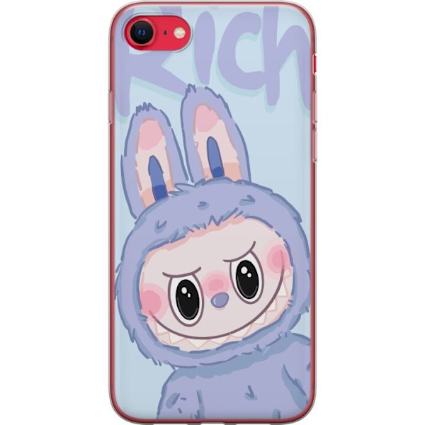 Apple iPhone 8 Genomskinligt Skal Blue Bunny Labubu