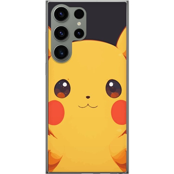 Samsung Galaxy S23 Ultra Gennemsigtig cover Pikachu