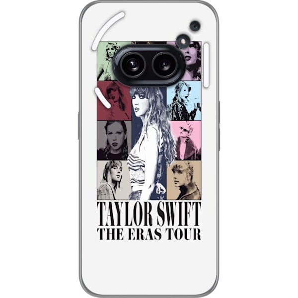 Nothing Phone (2a) Läpinäkyvä kuori Taylor Swift