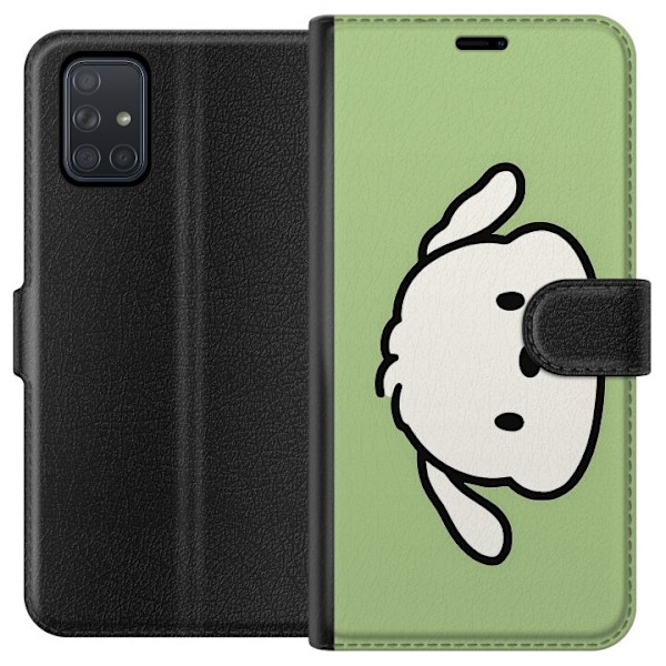 Samsung Galaxy A71 Tegnebogsetui Snoopy Flip