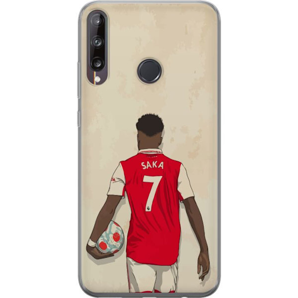 Huawei P40 lite E Läpinäkyvä kuori Arsenal FC Jalkapallo Arsenal FC Motiivi Pelaaja Premier League Englanti Suosittu Urheilulaji Jalkapallotähti L