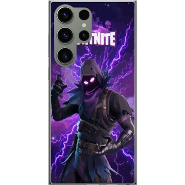 Samsung Galaxy S23 Ultra Läpinäkyvä kuori Fortnite Raven