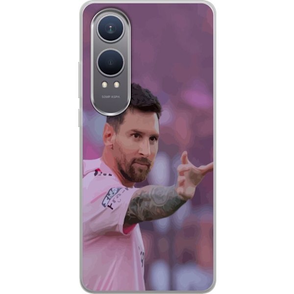 OnePlus Nord CE4 Lite Gennemsigtig cover Messi