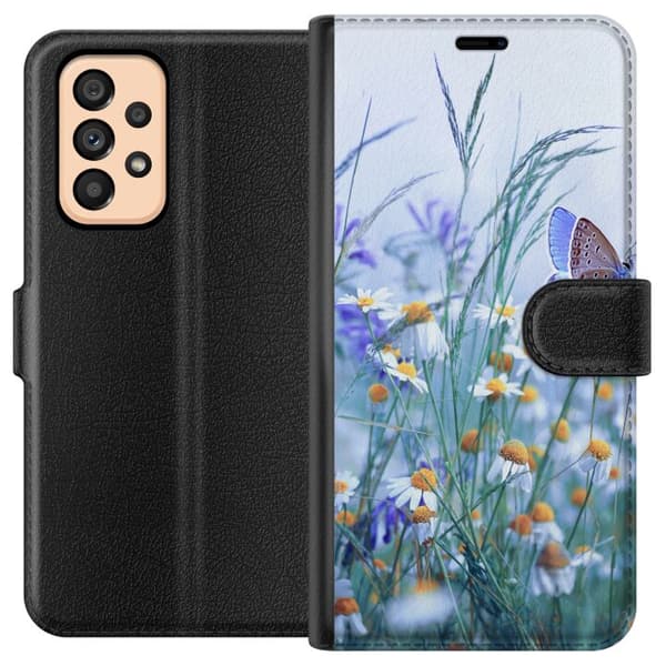 Kompatibelt Lommeboketui til Samsung Galaxy A53 5G Blomster