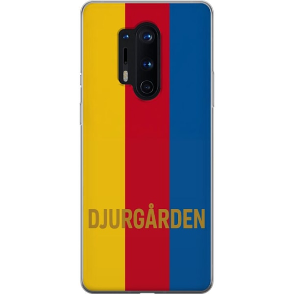 OnePlus 8 Pro Läpinäkyvä kuori Djurgården – jalkapallo