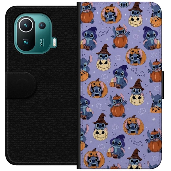 Xiaomi Mi 11 Pro Lompakkokotelo Stitch halloween