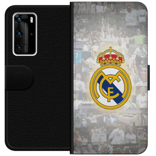 Huawei P40 Pro Lompakkokotelo Real Madrid