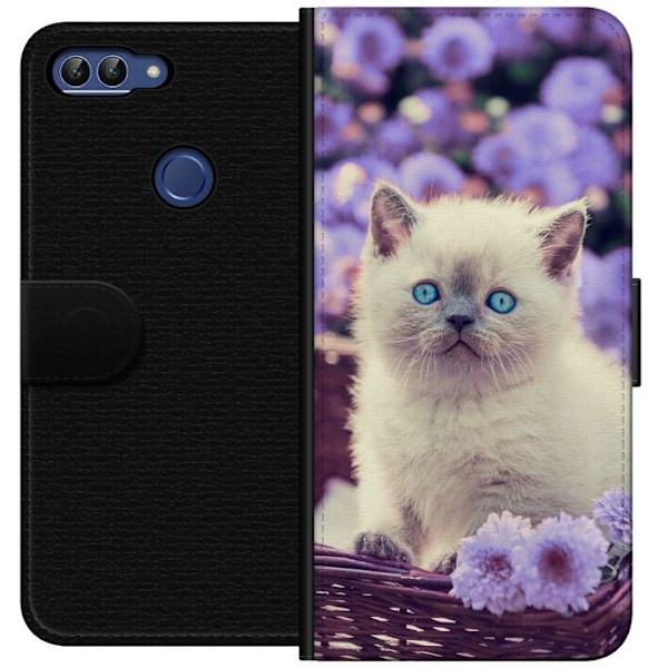 Huawei P smart Tegnebogsetui Kat
