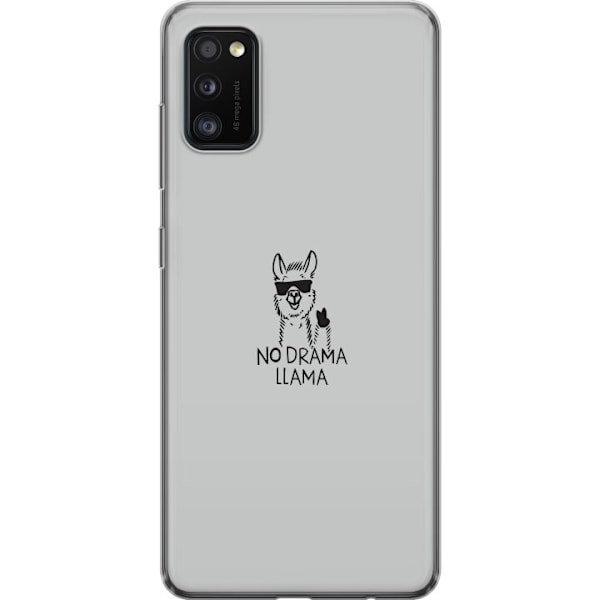 Samsung Galaxy A41 Läpinäkyvä kuori Ei draamaa lama