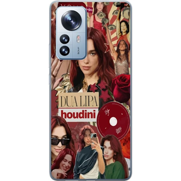 Xiaomi 12 Pro Gennemsigtig cover Dua Lipa – Fashion & Style