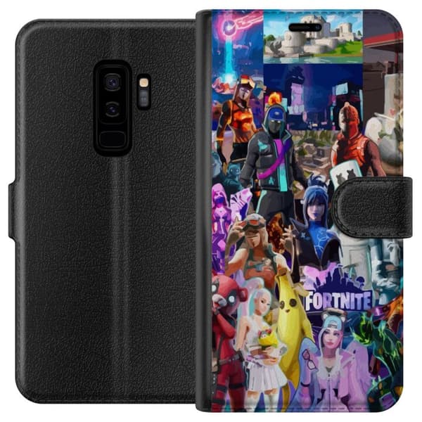 Kompatibel Tegnebogsetui til Samsung Galaxy S9+ Fortnite